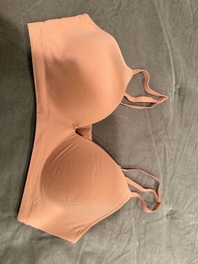 Seamless Light Support T-Shirt Bra - Tan